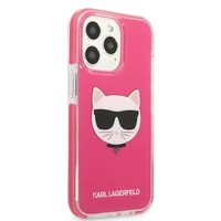 KARL LAGERFELD KLHCP13XTPECPI IPHONE 13 PRO MAX 6.7 "MACIŅŠ FUCHSIA/FUSCHIA CHOUPETTE HEAD