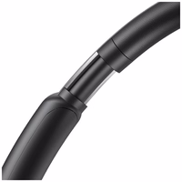 Ap ausi austiņas USAMS SR01 Bluetooth 5.3 ANC melnas