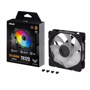 ASUS TUF Gaming TR120 ARGB Reverse ventilators melns