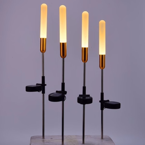 Komplekts: Forever Light saules LED lampa SUNARI FLS-72, apaļa kristāla lampa, 3000K, 600mAh, 0,72Wh, Ni-MH, x2