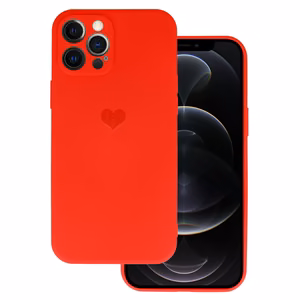Vennus силиконовый чехол Heart для Iphone 11 Pro дизайн 1 красный