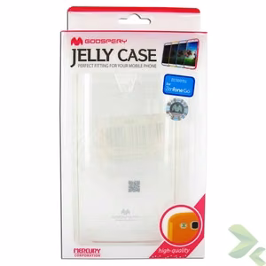 Mercury Transparent Jelly vāciņš ierīcei Asus Zenfone Go 5.0, caurspīdīgs