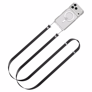 SPIGEN DA30L LANYARD STRAP CROSSBODY melns