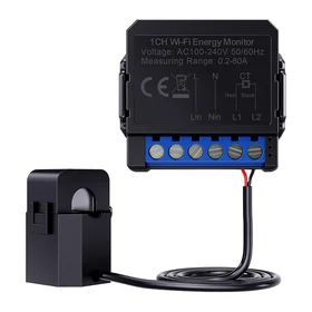 Avatto ZigBee viedais divvirzienu enerģijas skaitītājs ZWPM16-1