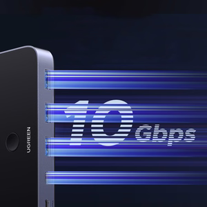 Ugreen komutators USB-C USB-A 10Gb/s - pelēks