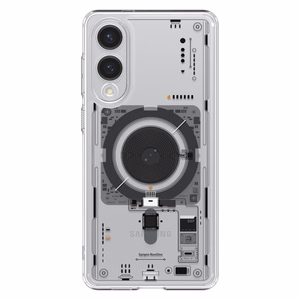 Чехол Spigen Ultra Hybrid Mag с MagSafe для Samsung Galaxy S25 Edge с принтом - прозрачный