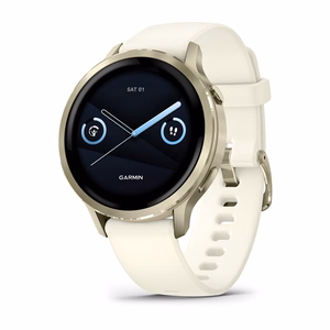 Garmin Venu 4 – GPS viedpulkstenis, AMOLED, 41 mm, zelta