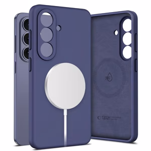 Tech-Protect Silicone MagSafe maciņš priekš Samsung Galaxy S26 - purpursarkans