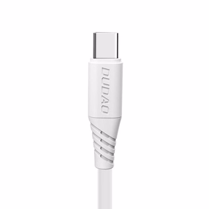 Dudao kabelis USB / USB Type C 5A kabelis 2m balts (L2T 2m balts)