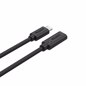 UNITEK C14086BK USB kabelis USB 3.2 Gen 2 (3.1 Gen 2) 0,5 m USB C Melns