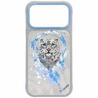 Nimmy Pantera Magnētiskais viedtālruņa apvalks iPhone 17 Pro - gaiši pelēks