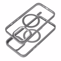 COLOR EDGE MAG COVER viedtālruņa apvalks saderīgs ar Magnētisko SAMSUNG S25 titāna pelēka