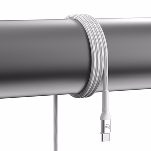 3mk Hyper Cable N-SERIES USB-C / USB-C 1m 20V/5A 100W kabelis - balts