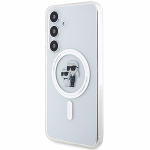 Karl Lagerfeld IML Karl&Choupette MagSafe vāciņš Samsung Galaxy S24 - caurspīdīgs