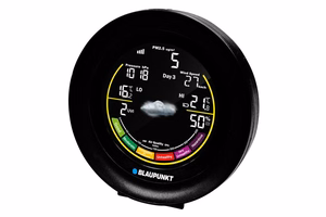 BLAUPUNKT meteoroloģiskā stacija WS35BK APP, melna