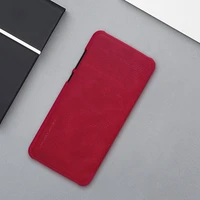 Nillkin Qin viedtālruņa apvalks (m) iPhone 12 Mini sarkans