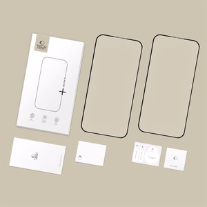 Tech-Protect Glass Fit+ 2 rūdīto stiklu komplekts OnePlus Nord 6 – melns
