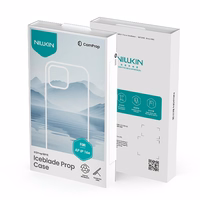 Nillkin Iceblade Prop viedtālruņa apvalks ar objektīva vāciņu un statīvu iPhone 16e - zaļš