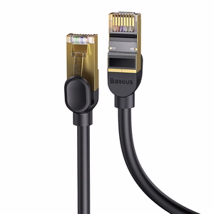 Baseus Ethernet RJ45, 10Gbps, 1m tikla kabelis (melns)