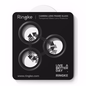 Ringke Kameras Rāmja Aizsargs 2 komplekts iPhone 17 Pro / 17 Pro Max - melns