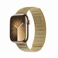 Crong Melange - Magnetic siksniņa Apple Watch 38/40/41/42 mm (dzeltens melange)