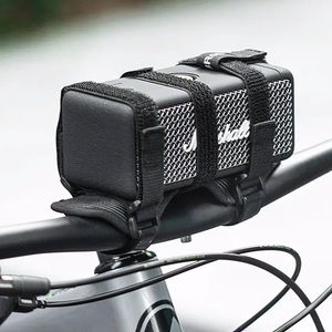 Rockbros 50210064001 Velcro velosipēda siksna Bluetooth skaļrunim vai ūdens pudelei - melna