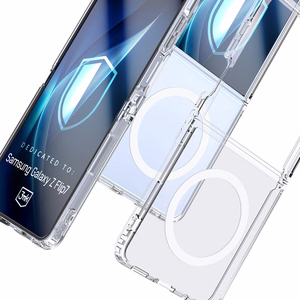 3mk Armor MagCase для Samsung Galaxy Z Flip 7 - прозрачный