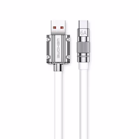 WEKOME WDC-186 Wingle Series - USB-A to USB-C Fast Charging Connection kabelis 1 m (balts)