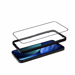 Crong 3D Armor Glass rūdīta stikla ekrāna aizsargs iPhone 17 Pro Max ar uzstādīšanas rāmi
