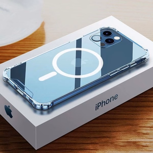 TEL PROTECT MagSilicone Caurspīdīgs Viedtālruņa apvalks Iphone 15 Pro