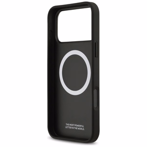 BMW M Kevlar Lines & Logo MagSafe Чехол для iPhone 17 Pro Max - чёрный