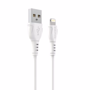 Borofone кабель BX51 Triumph - USB на Lightning - 2,4A 1 метр белый