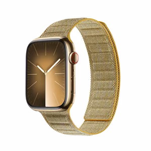 Crong Melange magnētiska siksniņa Apple Watch 38 / 40 / 41 / 42 mm, dzeltena melanža