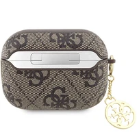 Guess 4G Charm Collection macins AirPods Pro / Pro 2 (2022/2023) - bruns