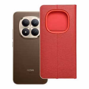 Флип-чехол Xiaomi Redmi NOTE 15 PRO PLUS 5G Luna Book Gold красный