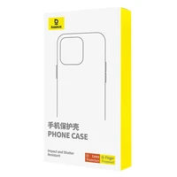 Viedtālruņa apvalks ar statīvu Baseus SkyRing 360° iP 14 Pro + rūdītais stikls un tīrīšanas komplekts (violeta)