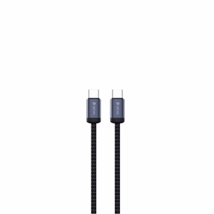 Devia kabelis Gracious EC646 PD USB-C - USB-C 1,0 m 60W 3A melns