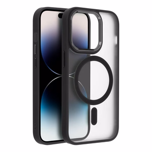 Чехол для iPhone 17 Matte Mag Cover совместимый с MagSafe чёрный