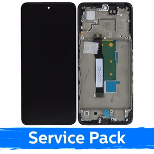 LCD дисплей совместимый с Xiaomi Poco X4 GT 5G (2022) чёрный с рамкой (Service Pack)