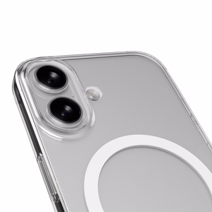 Чехол Puro 0.3 MAG ультратонкий TPU совместимый с MagSafe для iPhone 17 - прозрачный