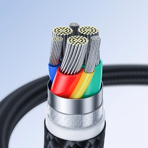 Joyroom Surpass Series A11 USB-A / Lightning 2.4A kabelis 1.2 m - melns