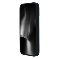 Satīnisks elegants matēts viedtālruņa apvalks NEO IPHONE 15 Plus 6,7 - melns