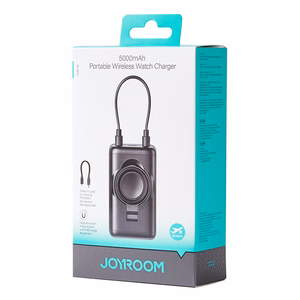 Joyroom JR-W13 5000mAh внешний аккумулятор с зарядкой Apple Watch (чёрный)