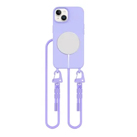 Tech-Protect MagNecklace MagSafe apvalks iPhone 15 - lavandas