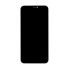 Mecanico LCD ekrāns Incell Iphone XS Max melns ar ietvaru