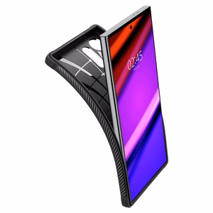 Spigen Rugged Armor viedtālruņa apvalks Samsung Galaxy S24 Ultra - matēts melns