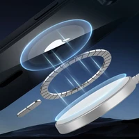 ESR Classic Hybrid Halolock MagSafe viedtālruņa apvalks iPhone 16e - caurspīdīgs/melns