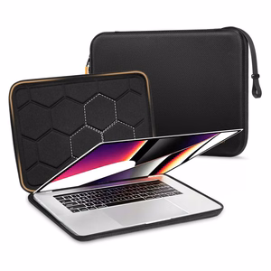 Tech-Protect Hardpouch soma 15-16 collu portatīvajam datoram melns un oranžs
