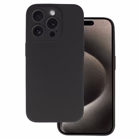 Aizmugurējais korpuss MATT priekš IPHONE 16 Black