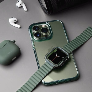 Uniq Combat viedtālruņa apvalks iPhone 13 Pro Max 6.7" - zaļš/zaļš